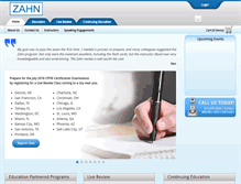 Tablet Screenshot of kenzahn.com